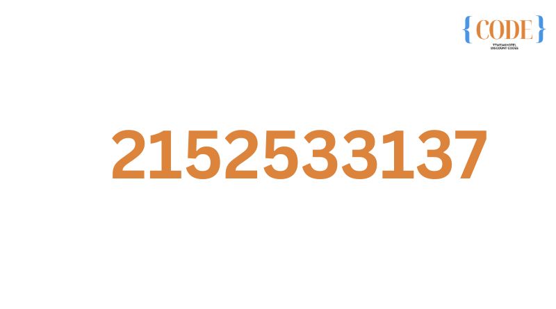 2152533137: A Complete Guide