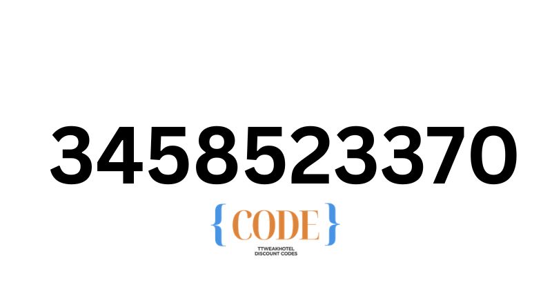 The term 3458523370 may appear as a simple number at first glance, but such numeric codes are often associated